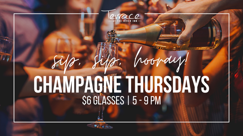 Terrace Champagne Thursday December - FBNextdoor